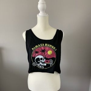 Feed Me Fight Me Crop Tank